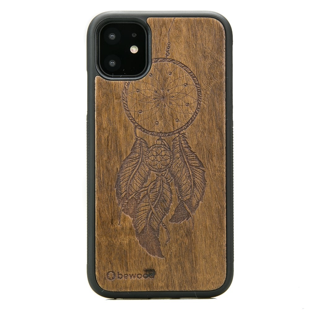 Holzhülle Für Iphone 11 Dreamcatcher Imbuia