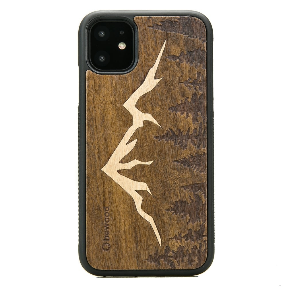Holzhülle Für Iphone 11 Berge Imbuia
