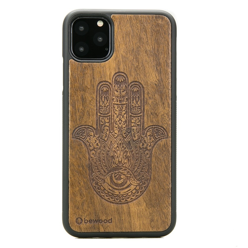 Holzhülle Für Iphone 11 Pro Max Hamsa Imbuia
