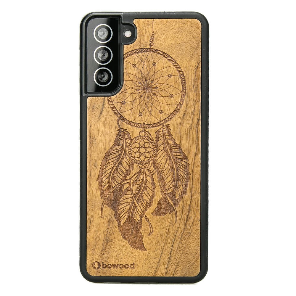 Holzhülle Für Samsung Galaxy S21 Plus Dreamcatcher Imbuia
