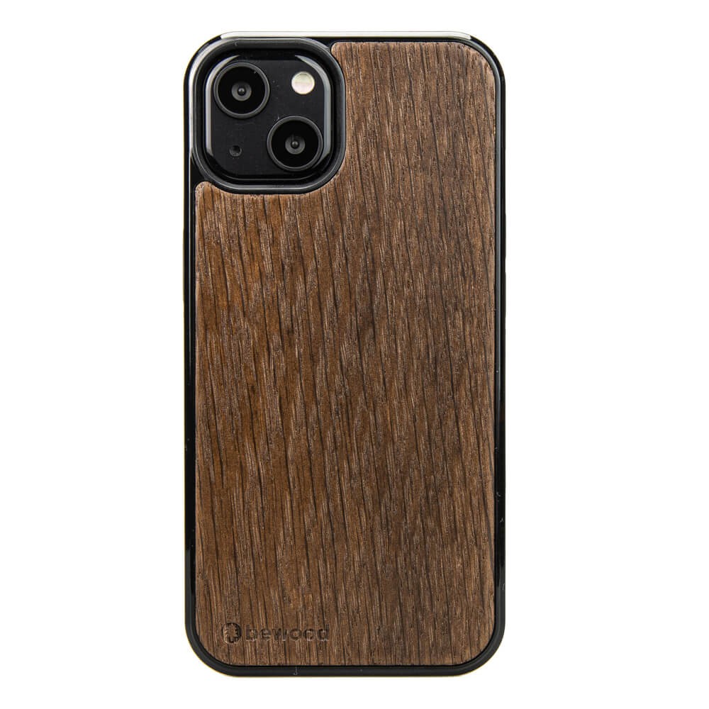 Holzhülle Für Iphone 13 Smoked Oak