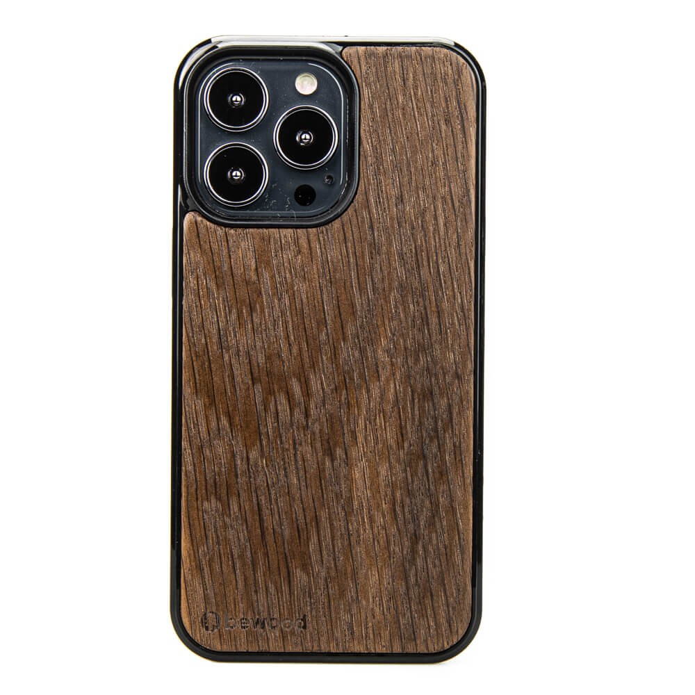 Holzhülle Aus Geräucherter Eiche Für Iphone 13 Pro