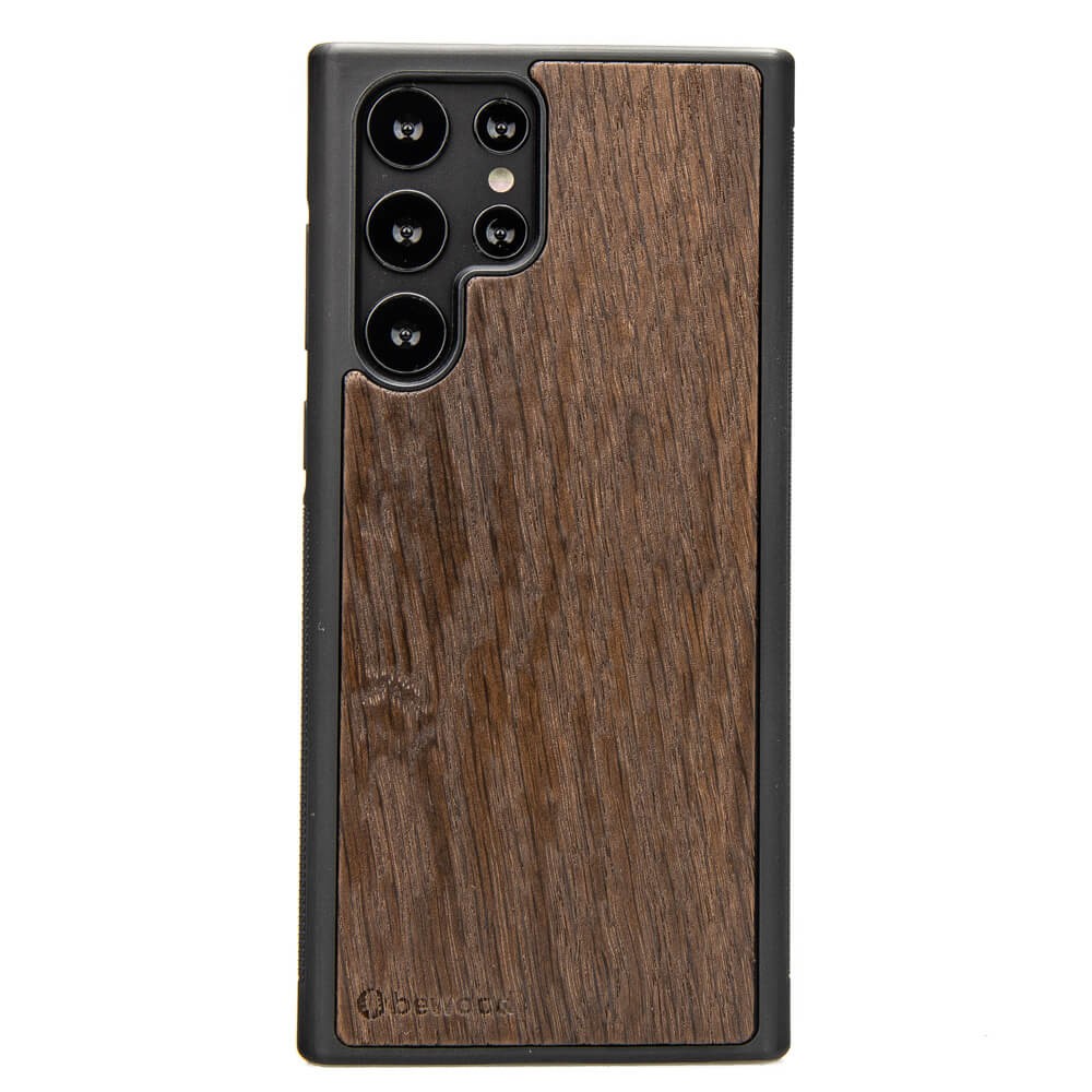 Smoked Oak Holzhülle Für Samsung Galaxy S22 Ultra