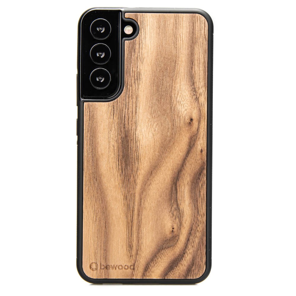 Holzhülle Für Samsung Galaxy S22 Plus American Walnut