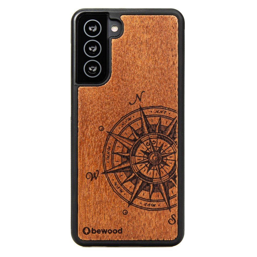 Holzhülle Für Samsung Galaxy S21 Traveler Merbau