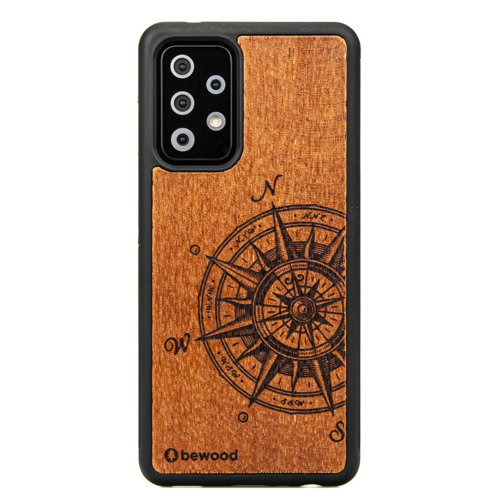 Holzhülle Für Samsung Galaxy A52/a52s 5g Traveler Merbau