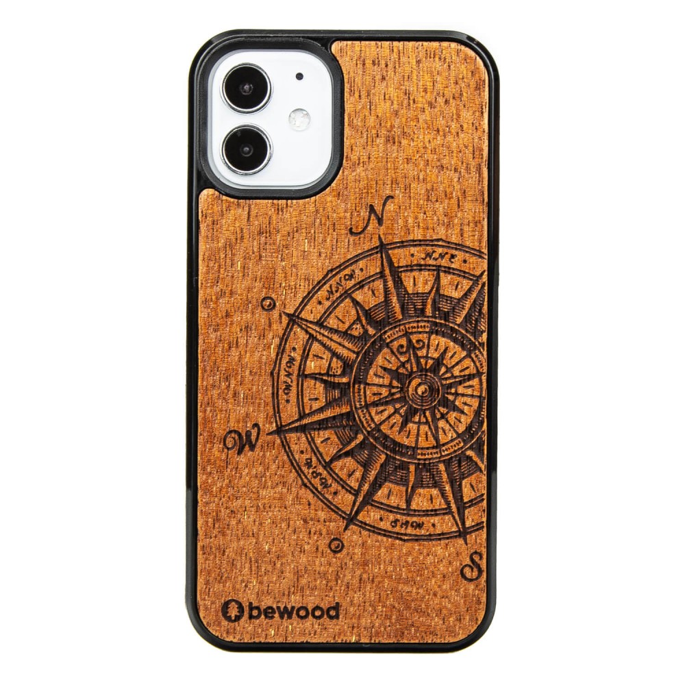 Holzhülle Für Iphone 12 Mini Traveller Merbau