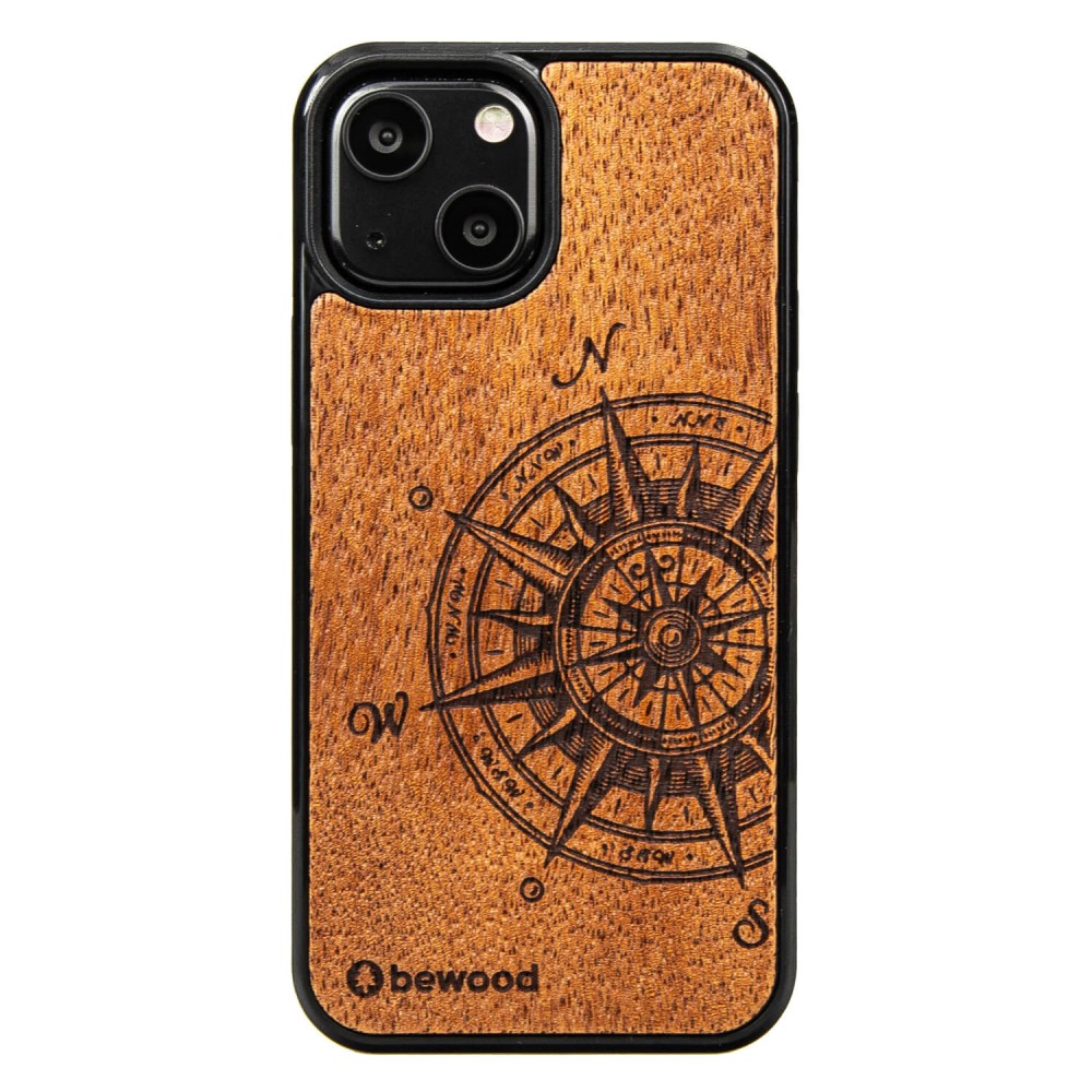 Holzhülle Für Iphone 13 Mini Traveller Merbau