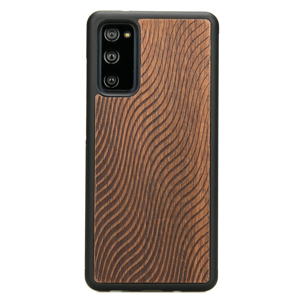Holzhülle Für Samsung Galaxy S20 Fe Waves Merbau