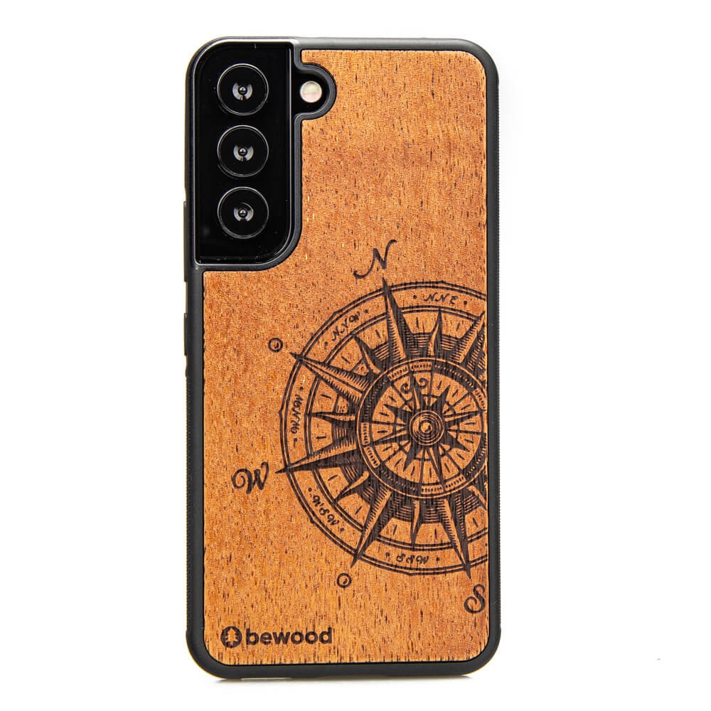Holzhülle Für Samsung Galaxy S22 Traveler Merbau
