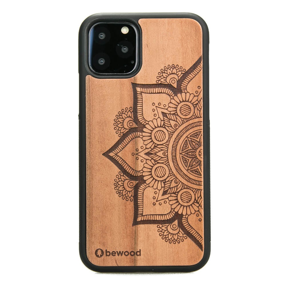 Holzhülle Für Iphone 11 Pro Mandala Apfelbaum