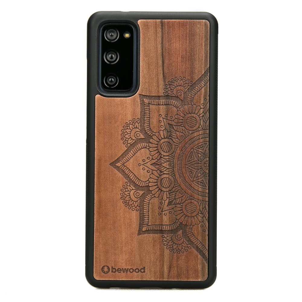 Holzhülle Für Samsung Galaxy S20 Fe Mandala Apfelbaum