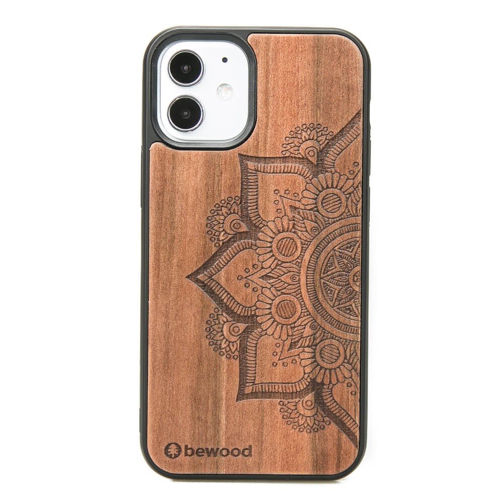 Holzhülle Für Iphone 12 Mini Mandala Apfelbaum