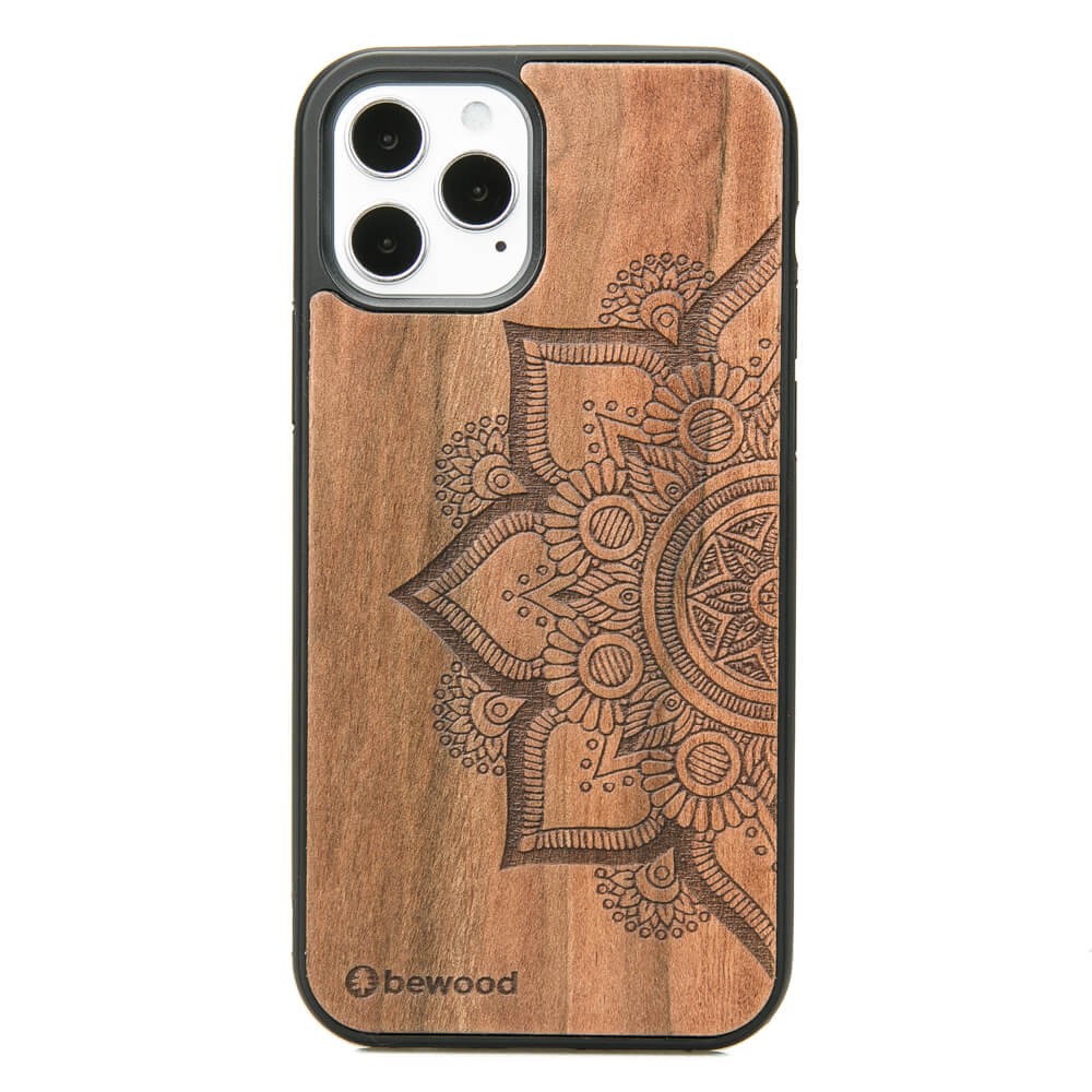 Holzhülle Für Iphone 12 / 12 Pro Mandala Apfelbaum