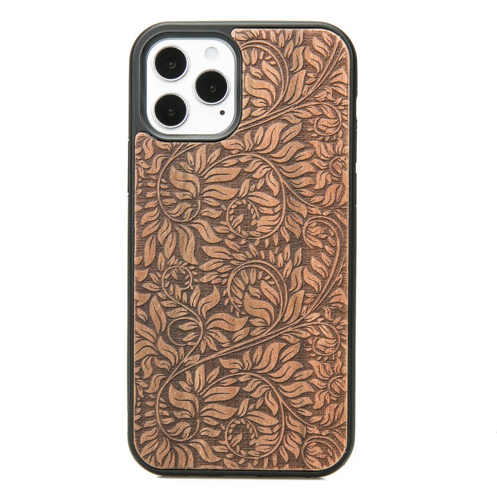 Apfelbaumblätter-holzhülle Für Iphone 12 / 12 Pro