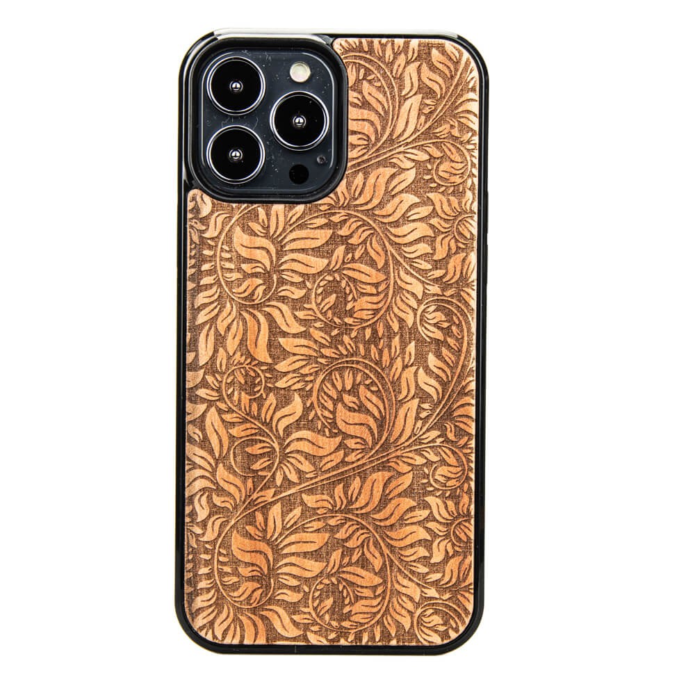 Apple Tree Leaves Holzhülle Für Iphone 13 Pro Max