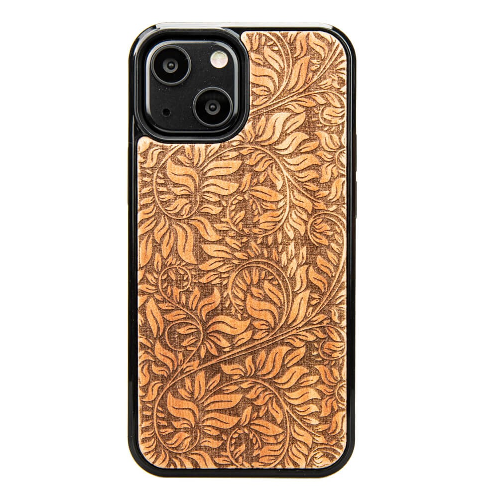 Apple Tree Leaves Holzhülle Für Iphone 13 Mini