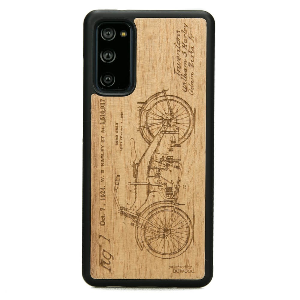 Holzhülle Für Samsung Galaxy S20 Fe Harley Patent Aniegre