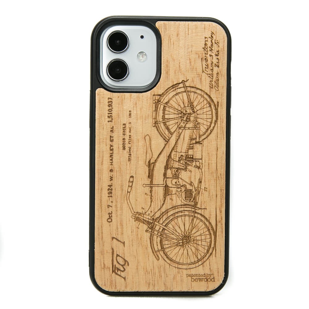 Holzhülle Für Iphone 12 Mini Harley Patent Aniegre