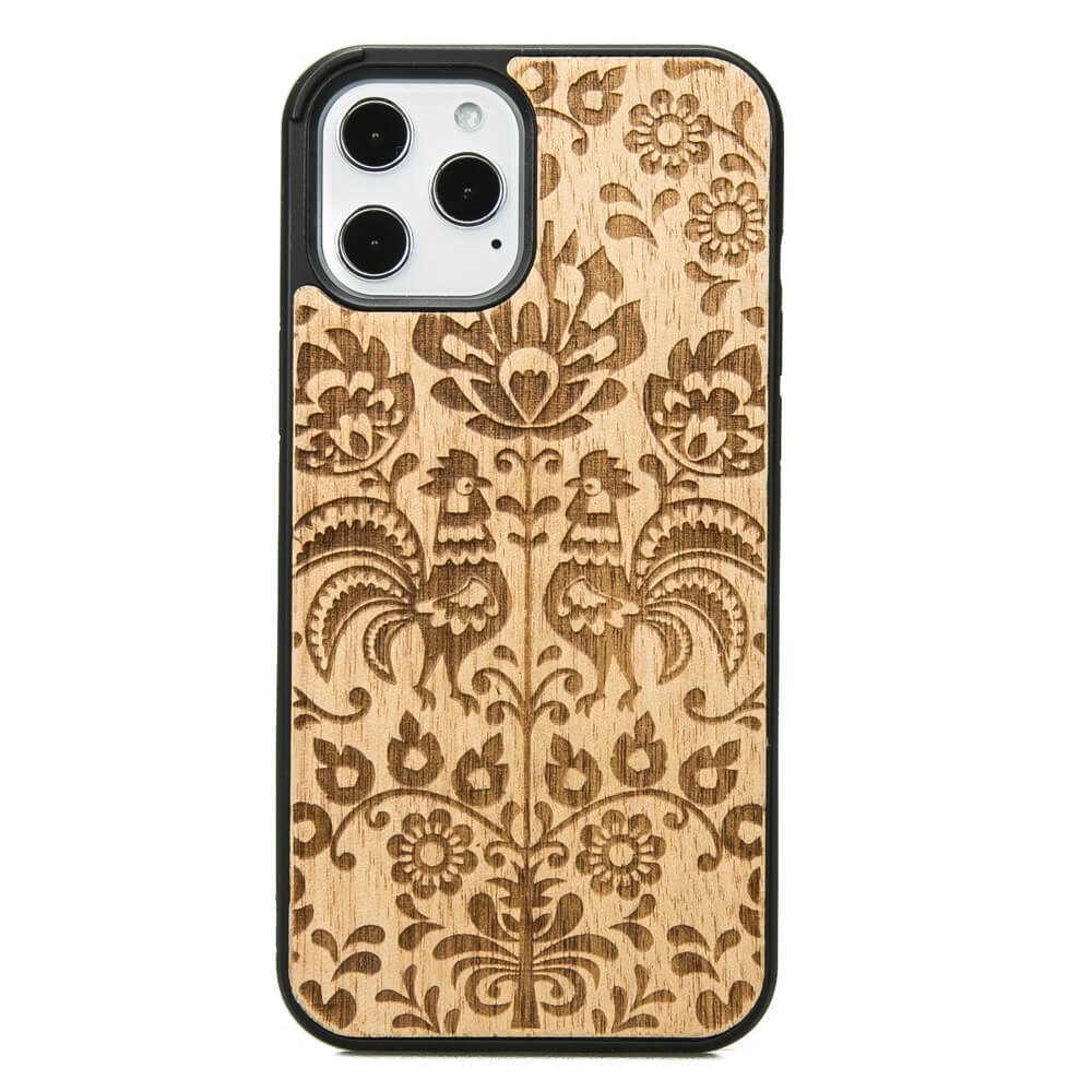 Holzhülle Für Iphone 12 Pro Max Polish Folk Aniegre