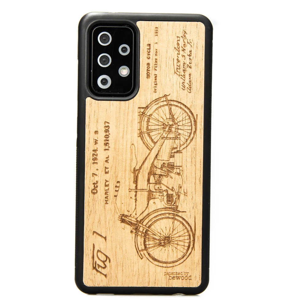 Holzhülle Für Samsung Galaxy A52/a52s 5g Harley Patent Aniegre