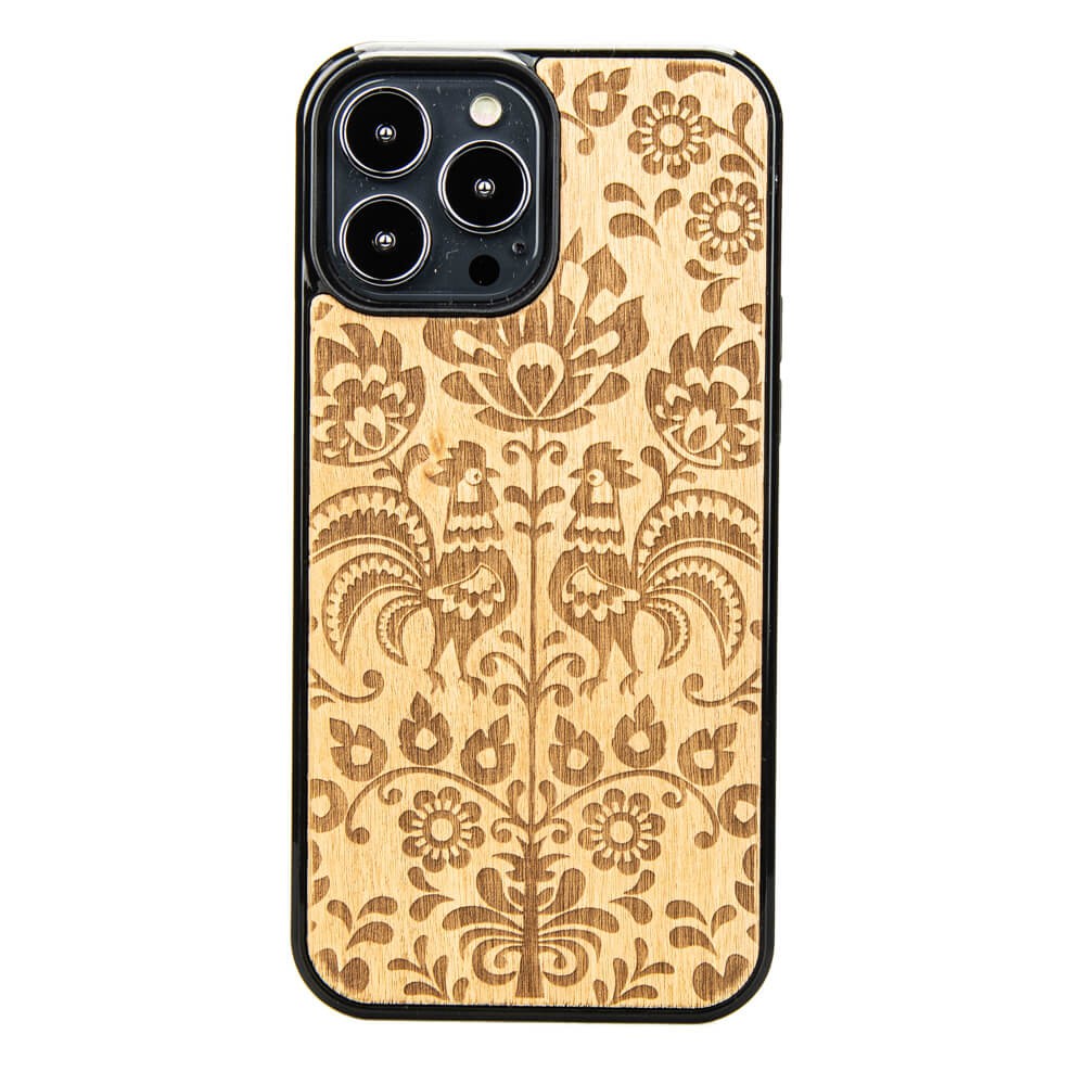 Holzhülle Für Iphone 13 Pro Max Polish Folk Aniegre