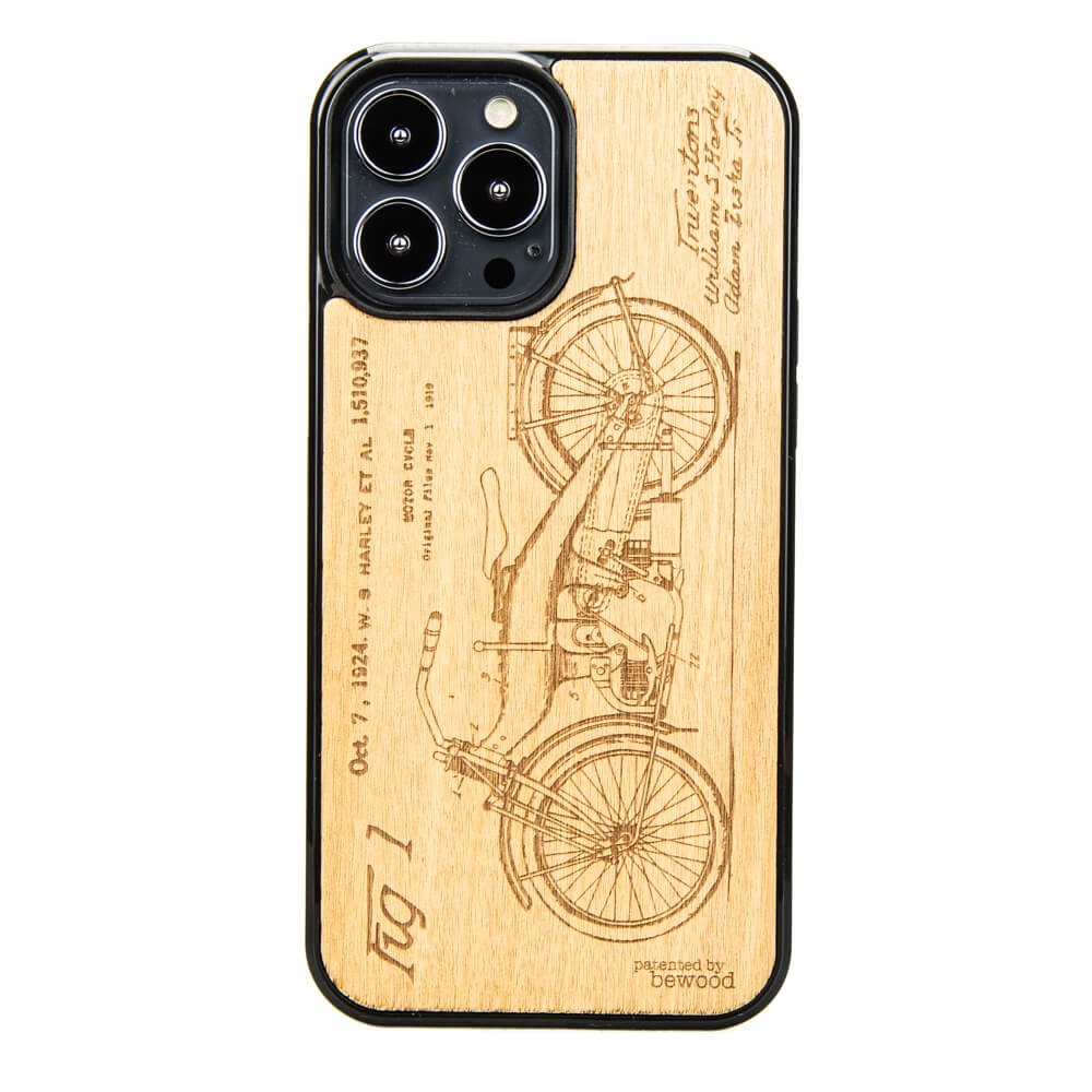 Holzhülle Für Iphone 13 Pro Max Harley Patent Aniegre