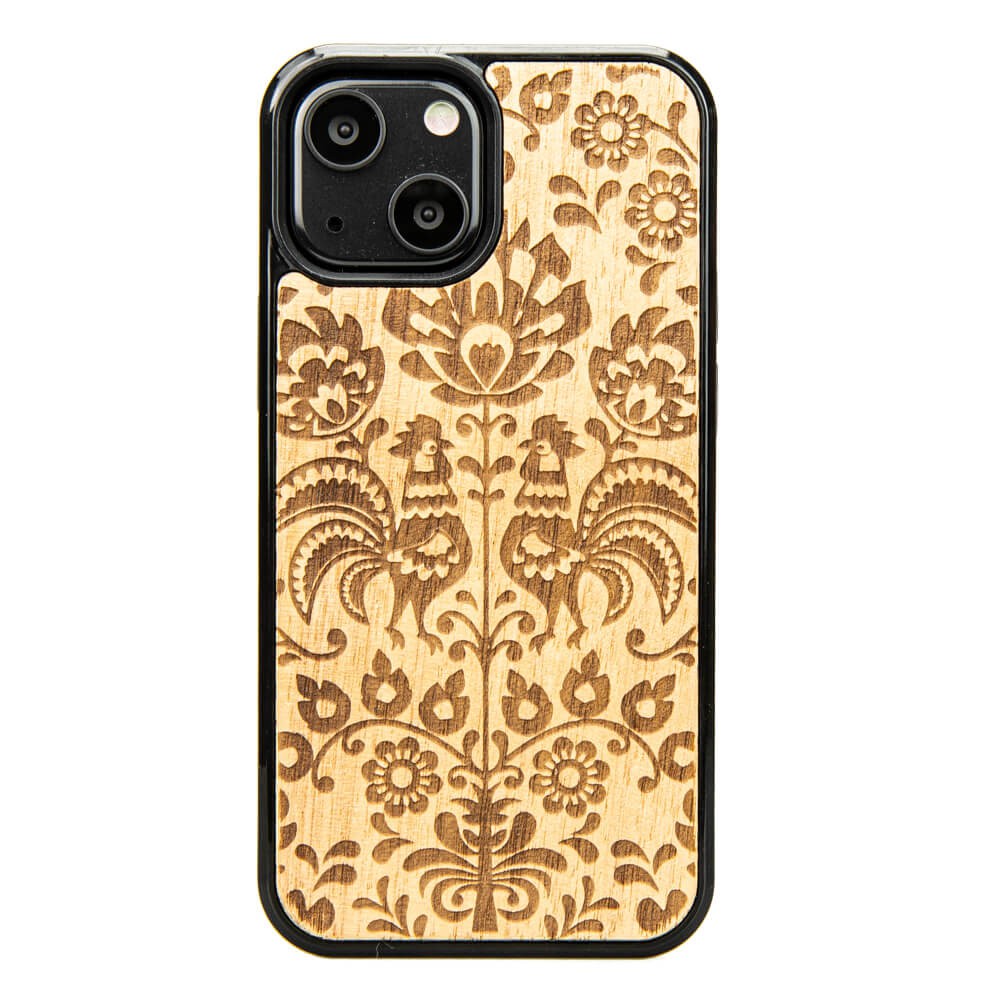 Holzhülle Für Iphone 13 Mini Polish Folk Aniegre