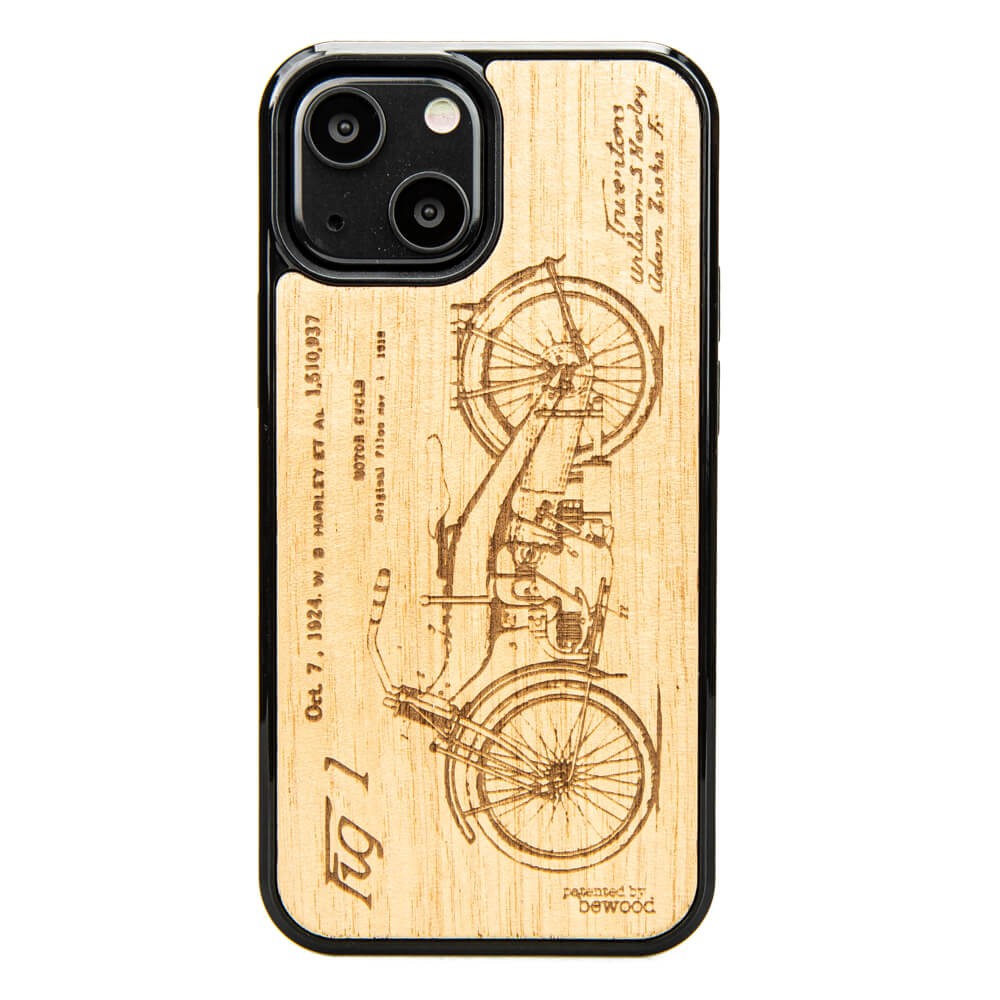 Holzhülle Für Iphone 13 Mini Harley Patent Aniegre