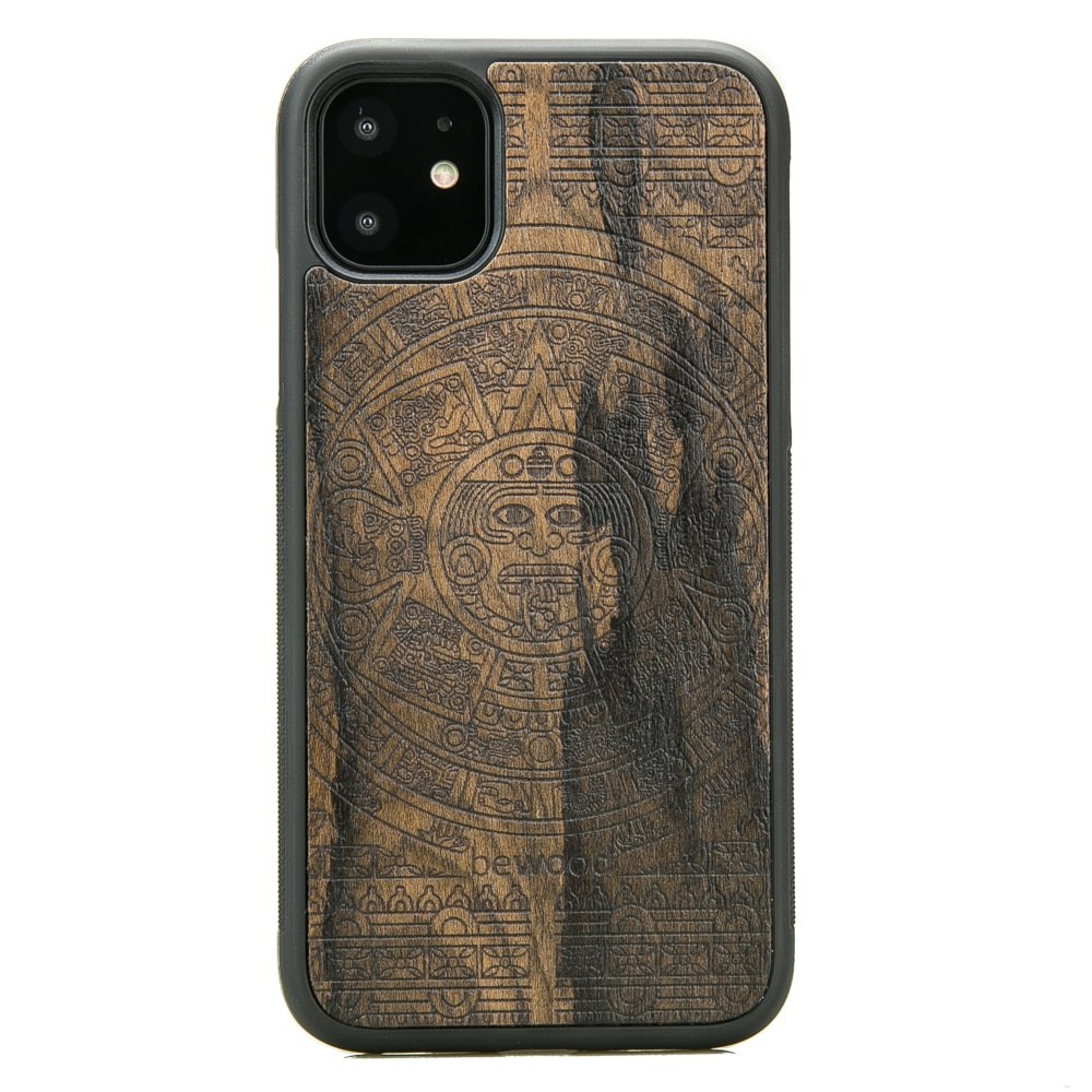 Holzhülle Für Iphone 11 Aztec Calendar Ziricote