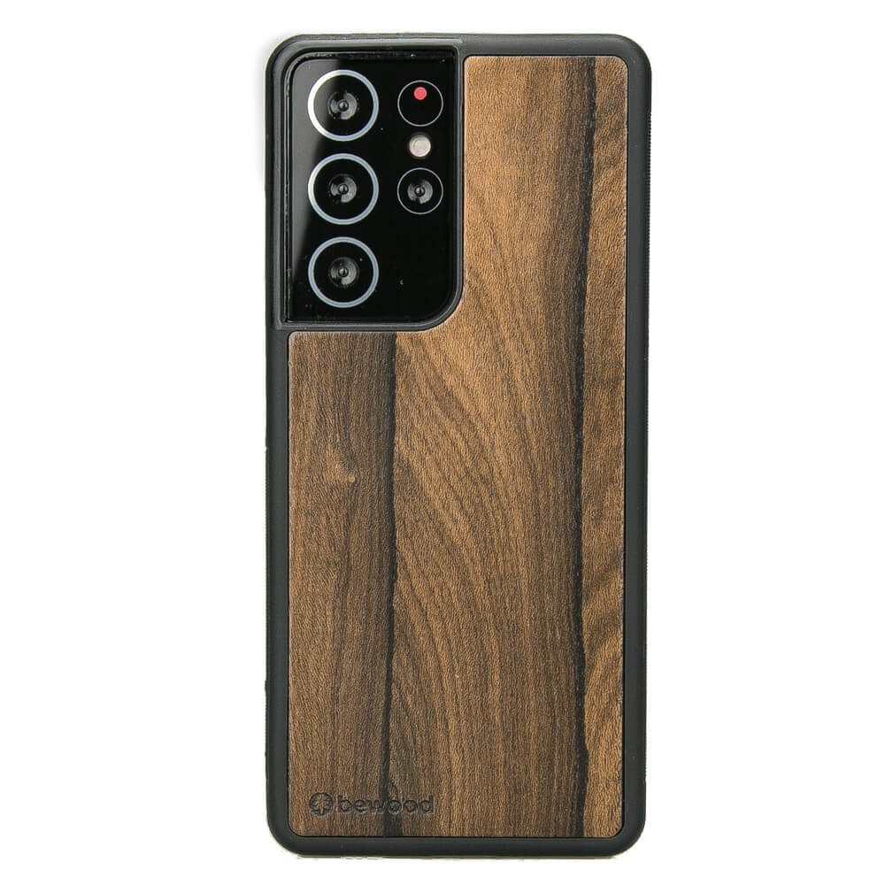 Ziricote Holzhülle Für Samsung Galaxy S21 Ultra