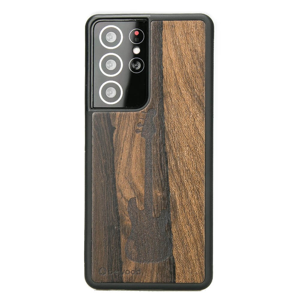 Holzhülle Für Samsung Galaxy S21 Ultra Guitar Ziricote