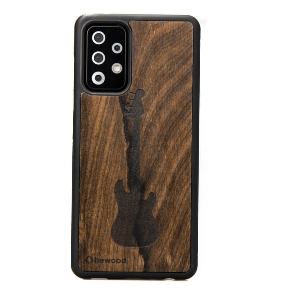 Holzhülle Für Samsung Galaxy A52/a52s 5g Gitarre Ziricote