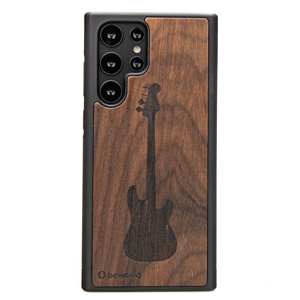 Holzhülle Für Samsung Galaxy S22 Ultra Guitar Ziricote