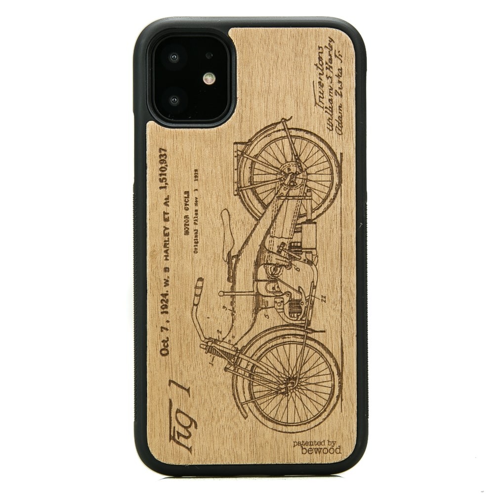 Holzhülle Für Iphone 11 Harley Patent Aniegre