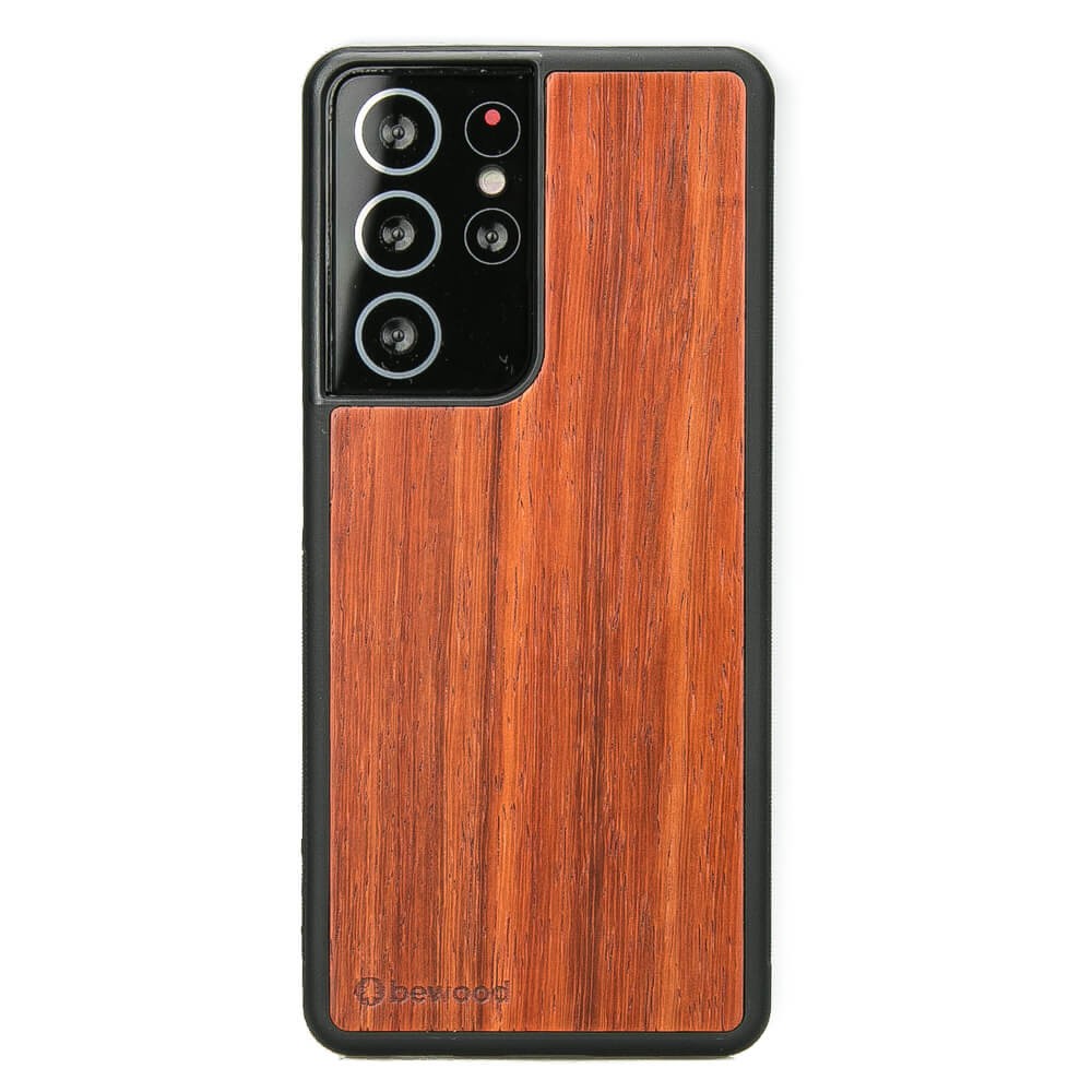 Holzhülle Für Samsung Galaxy S21 Ultra Padouk