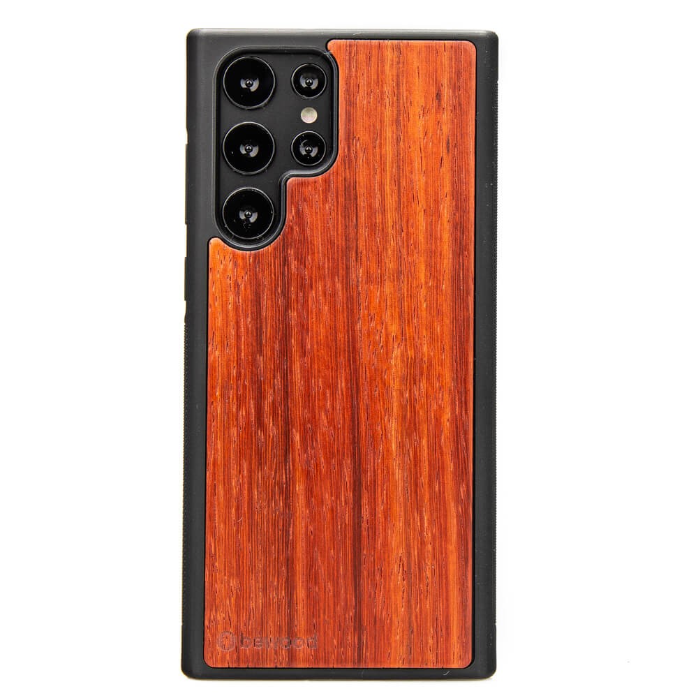 Holzhülle Für Samsung Galaxy S22 Ultra Padouk