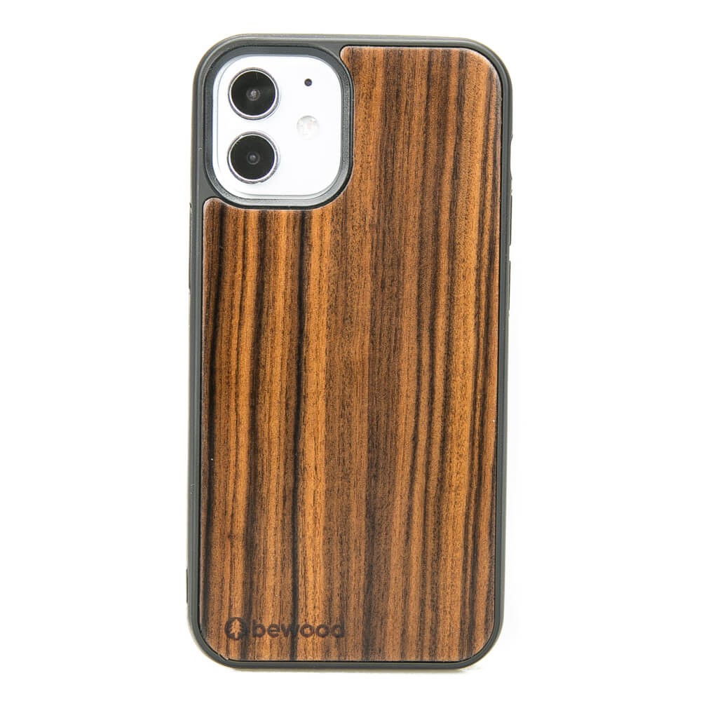 Holzhülle Für Iphone 12 Mini Rosewood Santos