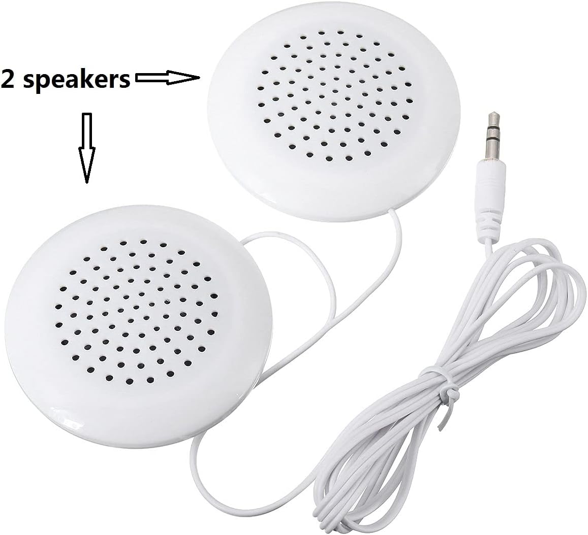 Mini-universal-nackenkissen Mit Lautsprecher Für Mp3- Und Mp4-player, Radio, Ipod Und Smartphone