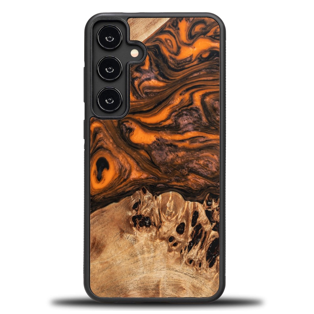 Bewood Einzigartige Hülle Für Samsung Galaxy S24 Plus - Orange