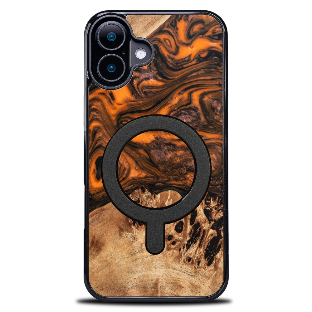 Bewood Unique Hülle Für Iphone 16 Plus - Orange Mit Magsafe