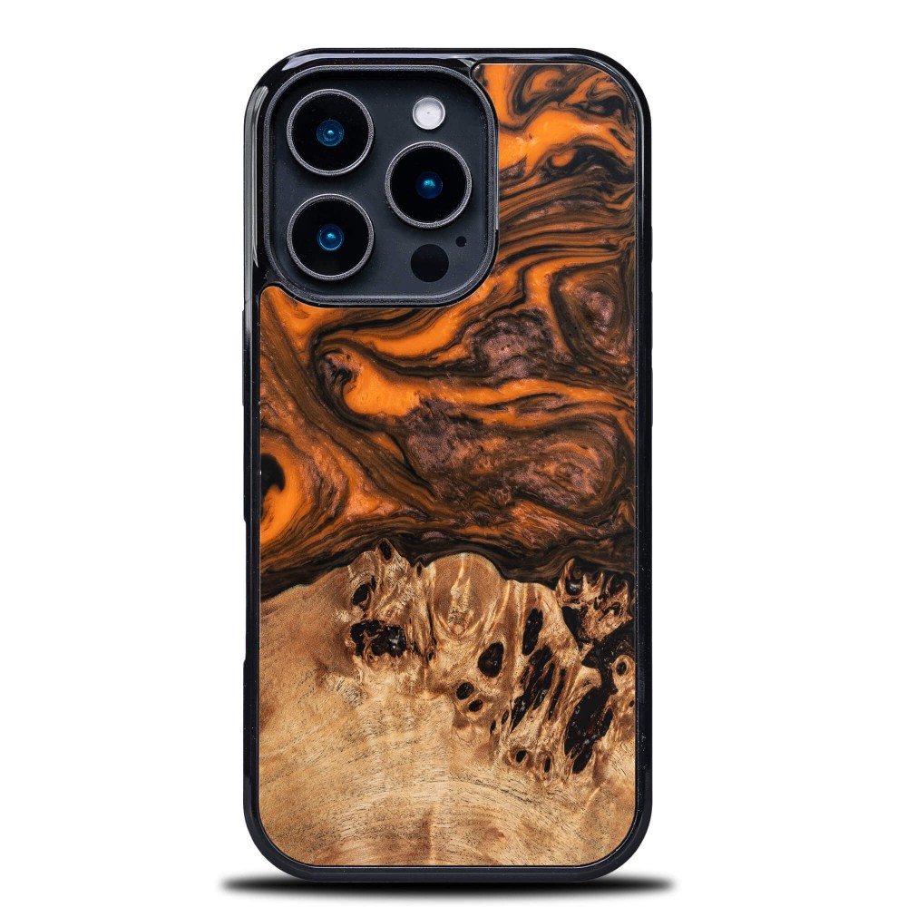 Bewood Einzigartige Hülle Für Iphone 16 Pro - Orange