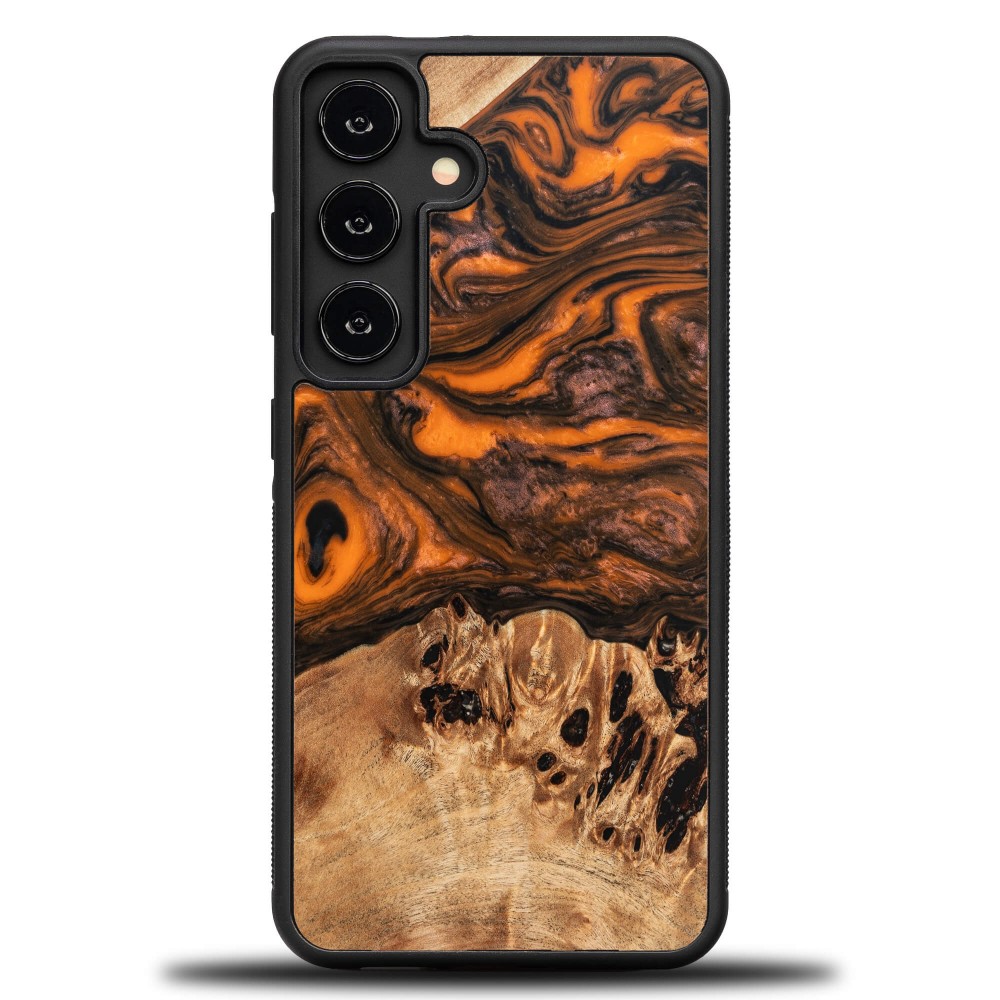 Bewood Einzigartige Hülle Für Samsung Galaxy S25 - Orange