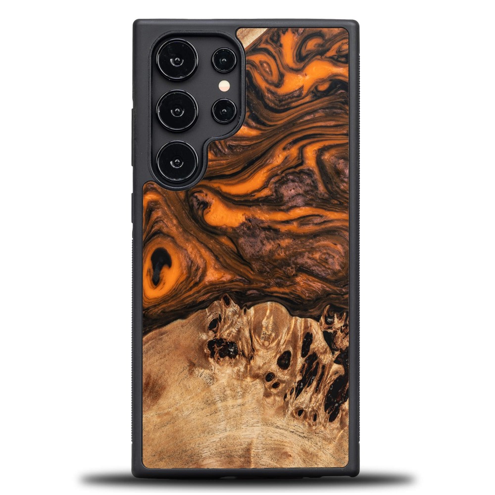 Bewood Einzigartige Hülle Für Samsung Galaxy S25 Ultra - Orange