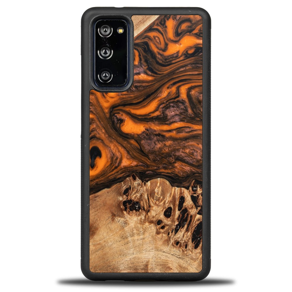 Bewood Einzigartige Hülle Für Samsung Galaxy S20 Fe - Orange