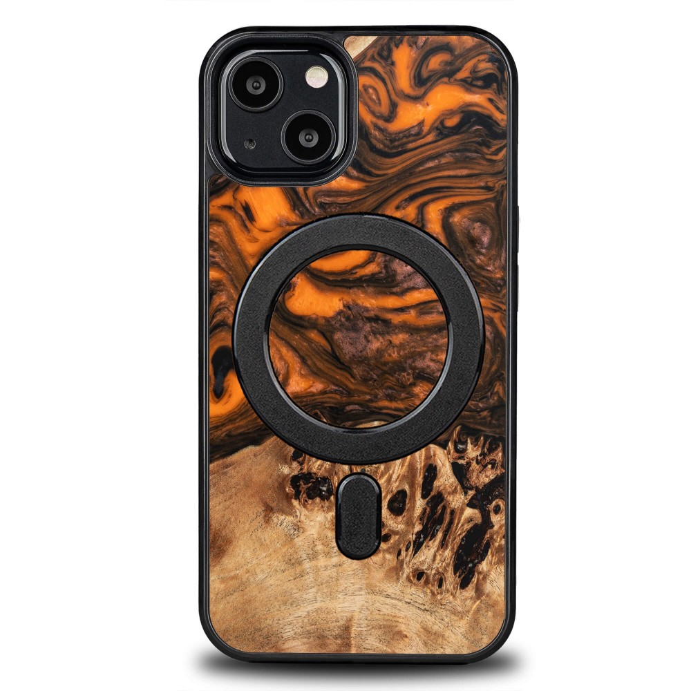 Bewood Unique Hülle Für Iphone 13 - Orange Mit Magsafe