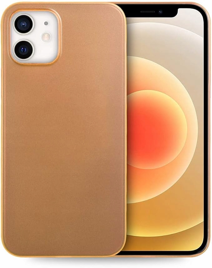 Doupi Ultraslim Iphone 12 Mini 5.4 Hülle, Leicht Mattes Orange