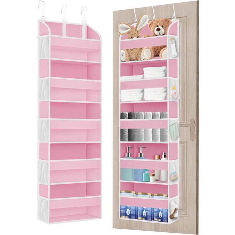 [niemals Verwendet] Türhänger Mit 5 Ablagen Und 5 Geräumigen Taschen, Kippschutz.