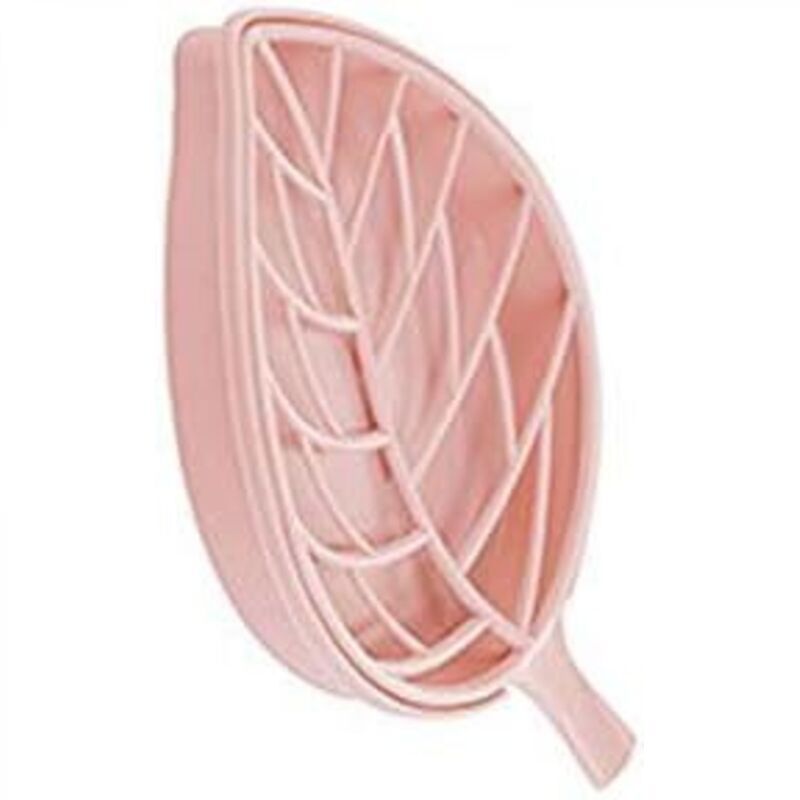 [niemals Verwendet] Seifenhalter, Pp-material, Doppelseifenspender Mit Abtropfgestell, Für Badezimmer, Küchenarbeitsplatte Oder Spüle (farbe: Rosa)