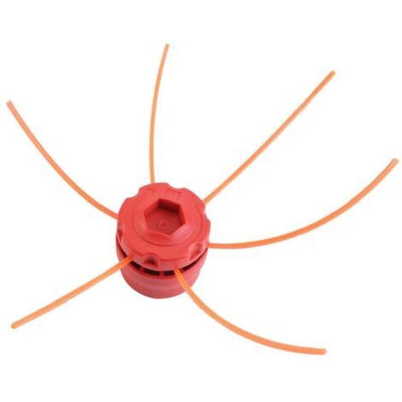 Tête De Coupe-herbe En Plastique Universelle Tête De Coupe-bordures En Plastique Pour Accessoires De Coupe-herbe À Gazon Pour Tondeuse À Gazon(rouge)